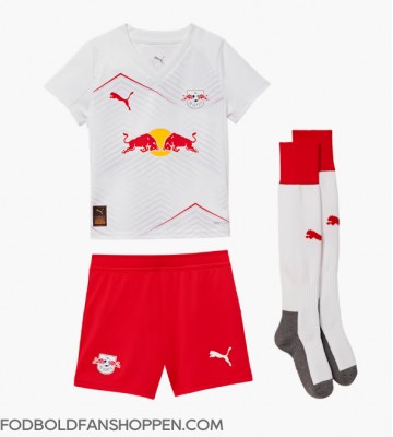RB Leipzig Xavi Simons #10 Hjemmebanetrøje Børn 2025-26 Kortærmet (+ Korte bukser)